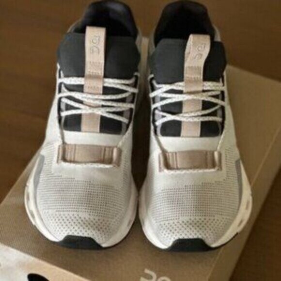 ON Running Cloudnova Women Shoes White Sand - Picture 5 of 5